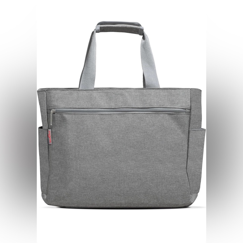 Grey Breast Pump Tote-Convenient for Carrying Pump,Bottles & Pumping Essentials